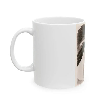 Faith Domergue #139 (Vintage Female Icon) White Coffee Mug - Go Mug Yourself