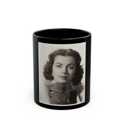 Faith Domergue #140 (Vintage Female Icon) Black Coffee Mug 11oz - Go Mug Yourself