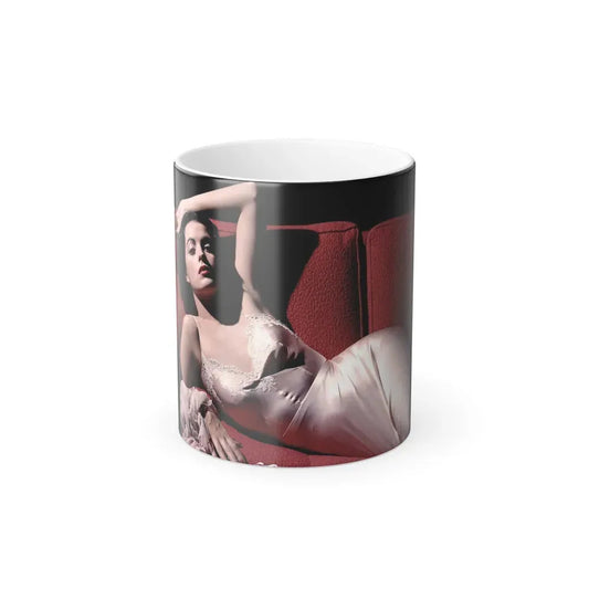 Faith Domergue #141 (Vintage Female Icon) Color Changing Mug 11oz 11oz - Go Mug Yourself