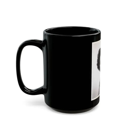 Faith Domergue #150 (Vintage Female Icon) Black Coffee Mug - Go Mug Yourself