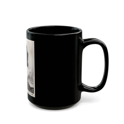 Faith Domergue #158 (Vintage Female Icon) Black Coffee Mug - Go Mug Yourself