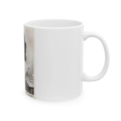 Faith Domergue #158 (Vintage Female Icon) White Coffee Mug - Go Mug Yourself