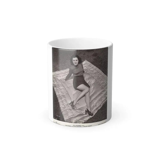 Faith Domergue #159 (Vintage Female Icon) Color Changing Mug 11oz 11oz - Go Mug Yourself