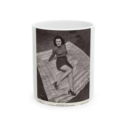Faith Domergue #159 (Vintage Female Icon) White Coffee Mug 11oz - Go Mug Yourself