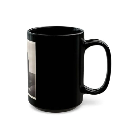 Faith Domergue #161 (Vintage Female Icon) Black Coffee Mug - Go Mug Yourself