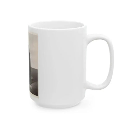 Faith Domergue #161 (Vintage Female Icon) White Coffee Mug - Go Mug Yourself