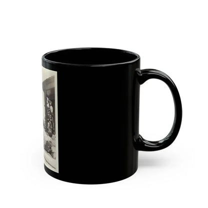 Faith Domergue #163 (Vintage Female Icon) Black Coffee Mug - Go Mug Yourself