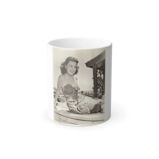Faith Domergue #163 (Vintage Female Icon) Color Changing Coffee Mug 11oz - Go Mug Yourself