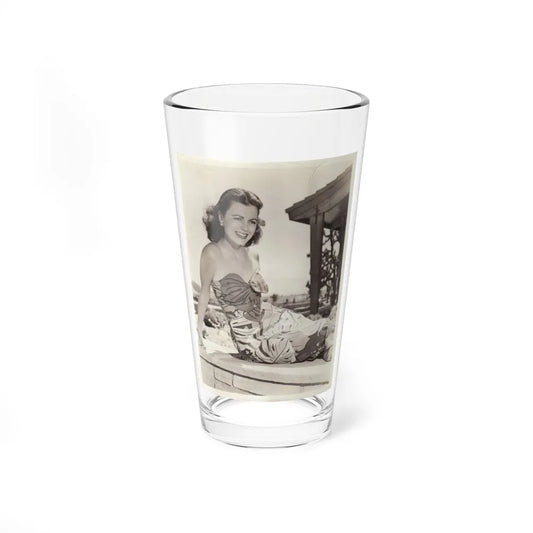 Faith Domergue #163 (Vintage Female Icon) Pint Glass 16oz-16oz-Go Mug Yourself