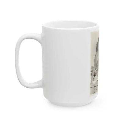 Faith Domergue #163 (Vintage Female Icon) White Coffee Mug - Go Mug Yourself