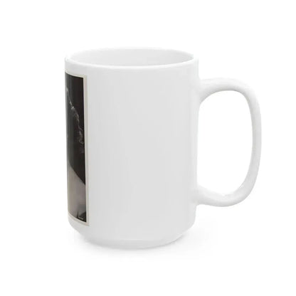 Faith Domergue #168 (Vintage Female Icon) White Coffee Mug - Go Mug Yourself