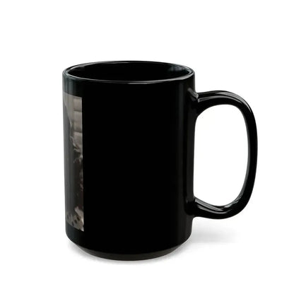 Faith Domergue #169 (Vintage Female Icon) Black Coffee Mug - Go Mug Yourself