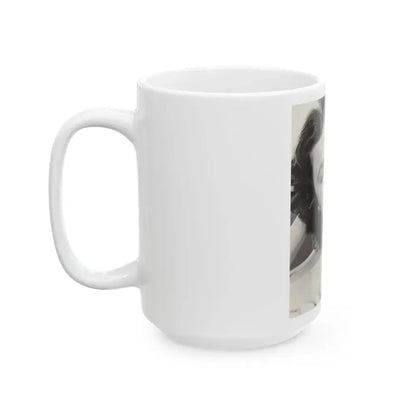 Faith Domergue #172 (Vintage Female Icon) White Coffee Mug - Go Mug Yourself