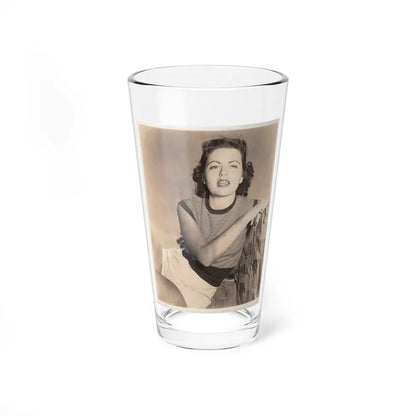 Faith Domergue #173 (Vintage Female Icon) Pint Glass 16oz-16oz-Go Mug Yourself