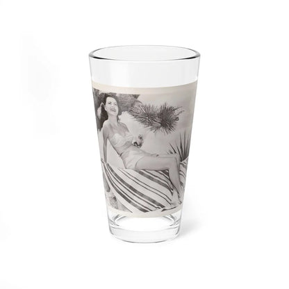 Faith Domergue #175 (Vintage Female Icon) Pint Glass 16oz-16oz-Go Mug Yourself