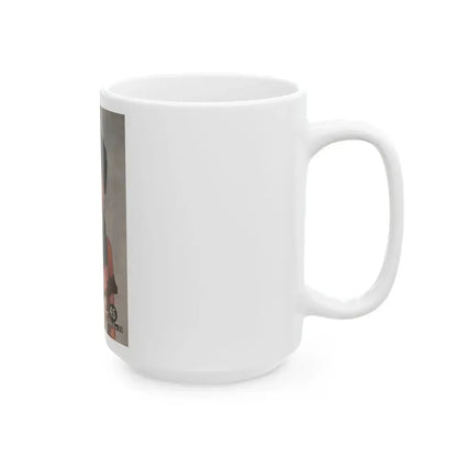 Faith Domergue #176 - Mag. Cover (Vintage Female Icon) White Coffee Mug - Go Mug Yourself