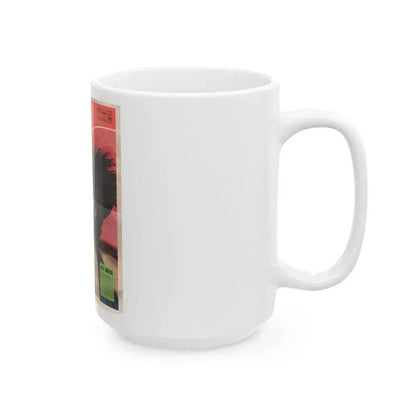 Faith Domergue #194 (Vintage Female Icon) White Coffee Mug - Go Mug Yourself