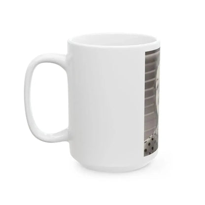 Faith Domergue #195 (Vintage Female Icon) White Coffee Mug - Go Mug Yourself