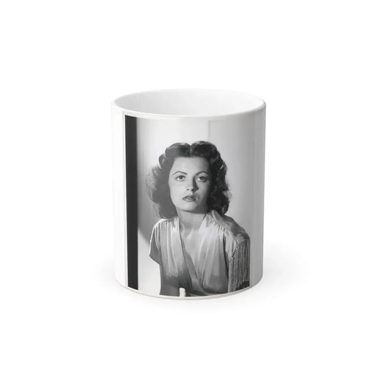 Faith Domergue #200 (Vintage Female Icon) Color Changing Coffee Mug 11oz - Go Mug Yourself