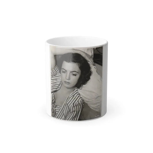 Faith Domergue #207 (Vintage Female Icon) Color Changing Coffee Mug 11oz - Go Mug Yourself