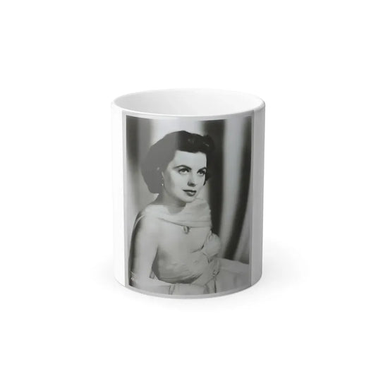 Faith Domergue #219 (Vintage Female Icon) Color Changing Coffee Mug 11oz - Go Mug Yourself