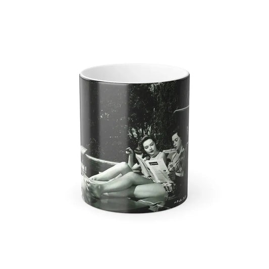 Faith Domergue #222 (Vintage Female Icon) Color Changing Mug 11oz 11oz - Go Mug Yourself