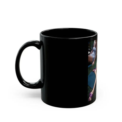 Faith Domergue #237 (Vintage Female Icon) Black Coffee Mug - Go Mug Yourself