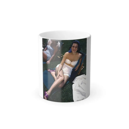 Faith Domergue #237 (Vintage Female Icon) Color Changing Mug 11oz 11oz - Go Mug Yourself