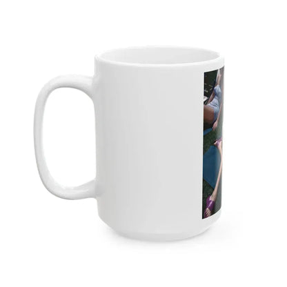 Faith Domergue #237 (Vintage Female Icon) White Coffee Mug - Go Mug Yourself