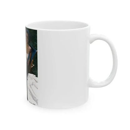 Faith Domergue #237 (Vintage Female Icon) White Coffee Mug - Go Mug Yourself