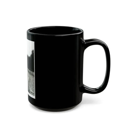 Faith Domergue #238 - Remade B&W 8x10 Full Full Body 2-Piece Swimsuit Cheesecake Photo HQ Re-Print (Vintage Female Icon) Black Coffee Mug - Go Mug Yourself