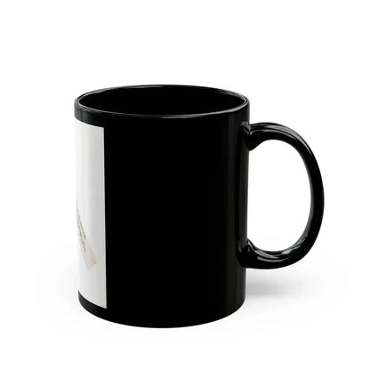 Faith Domergue #242 - Vintage B&W 8x10 Full Body 1-Piece Hawian Style Leggy Barefoot Swimuit Cheesecake Photo  1 (Vintage Female Icon) Black Coffee Mug - Go Mug Yourself