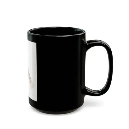 Faith Domergue #242 - Vintage B&W 8x10 Full Body 1-Piece Hawian Style Leggy Barefoot Swimuit Cheesecake Photo  1 (Vintage Female Icon) Black Coffee Mug - Go Mug Yourself