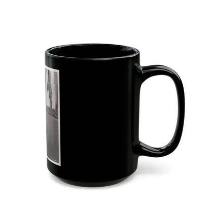 Faith Domergue #31 (Vintage Female Icon) Black Coffee Mug - Go Mug Yourself