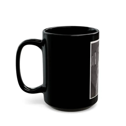 Faith Domergue #31 (Vintage Female Icon) Black Coffee Mug - Go Mug Yourself