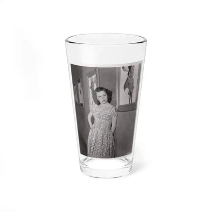 Faith Domergue #31 (Vintage Female Icon) Pint Glass 16oz 16oz - Go Mug Yourself