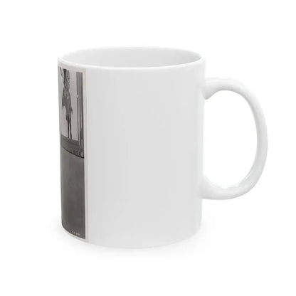 Faith Domergue #31 (Vintage Female Icon) White Coffee Mug - Go Mug Yourself