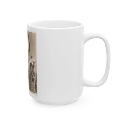 Faith Domergue #32 (Vintage Female Icon) White Coffee Mug - Go Mug Yourself