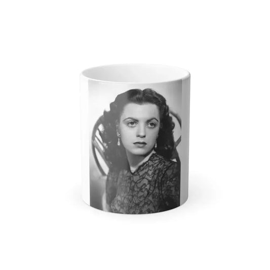 Faith Domergue #33 (Vintage Female Icon) Color Changing Coffee Mug 11oz - Go Mug Yourself