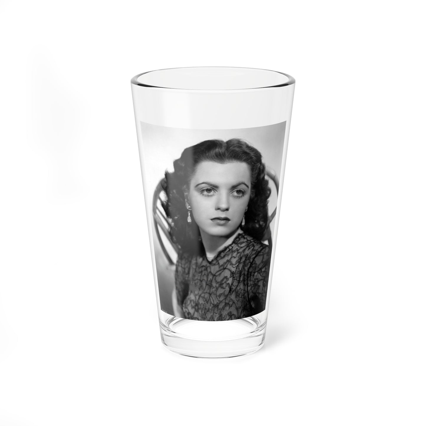 Faith Domergue #33 (Vintage Female Icon) Pint Glass 16oz-16oz-Go Mug Yourself