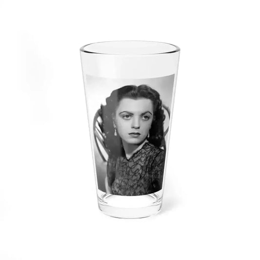 Faith Domergue #33 (Vintage Female Icon) Pint Glass 16oz 16oz - Go Mug Yourself