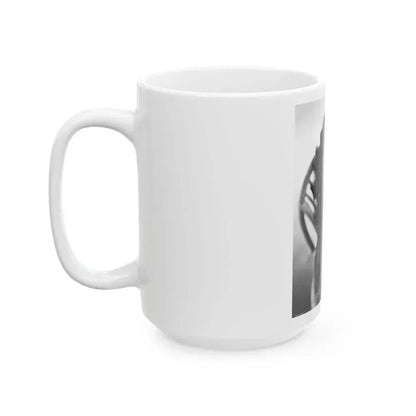 Faith Domergue #33 (Vintage Female Icon) White Coffee Mug - Go Mug Yourself