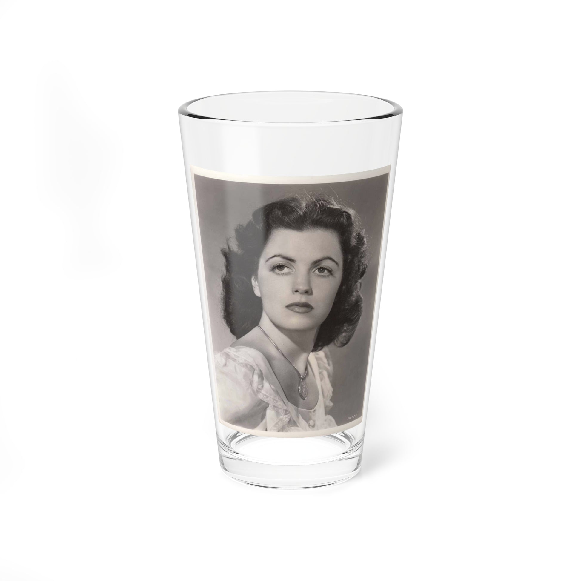 Faith Domergue #38 (Vintage Female Icon) Pint Glass 16oz-16oz-Go Mug Yourself