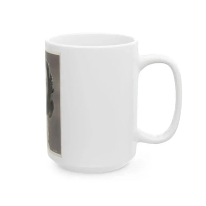 Faith Domergue #38 (Vintage Female Icon) White Coffee Mug - Go Mug Yourself
