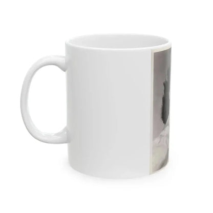 Faith Domergue #38 (Vintage Female Icon) White Coffee Mug - Go Mug Yourself