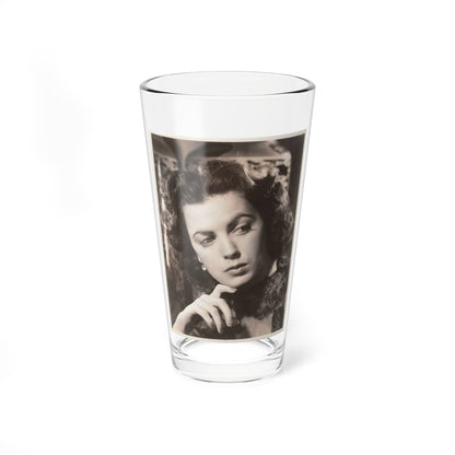 Faith Domergue #42 (Vintage Female Icon) Pint Glass 16oz-16oz-Go Mug Yourself