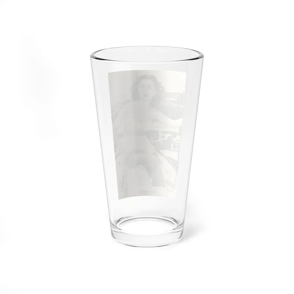 Faith Domergue #47 1 (Vintage Female Icon) Pint Glass 16oz-Go Mug Yourself