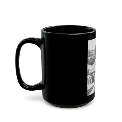 Faith Domergue #47 (Vintage Female Icon) Black Coffee Mug - Go Mug Yourself