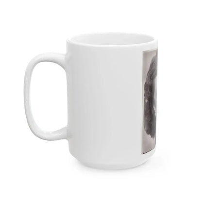Faith Domergue #48 (Vintage Female Icon) White Coffee Mug - Go Mug Yourself