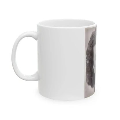 Faith Domergue #48 (Vintage Female Icon) White Coffee Mug - Go Mug Yourself